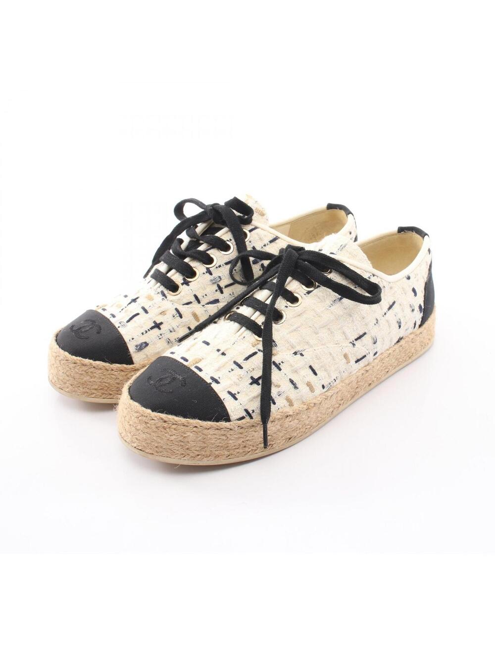 Chanel Coco Mark Espadrilles Sneakers #271221C43B